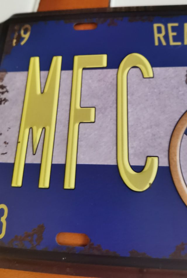 Chapa Metal Real Madrid 1902 MFC