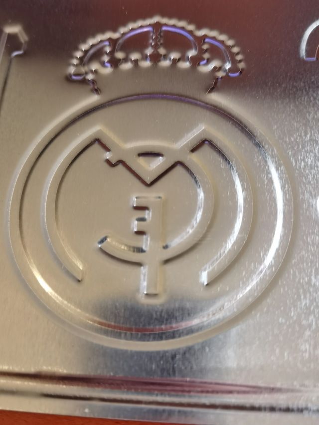 Chapa Metal Real Madrid 1902 MFC