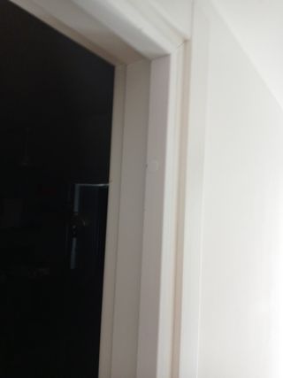 Puerta seguridad de hierro con barrotes