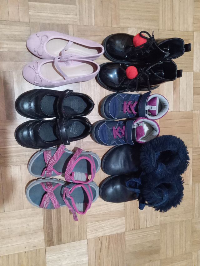 Lote Calzado Niña Talla 30