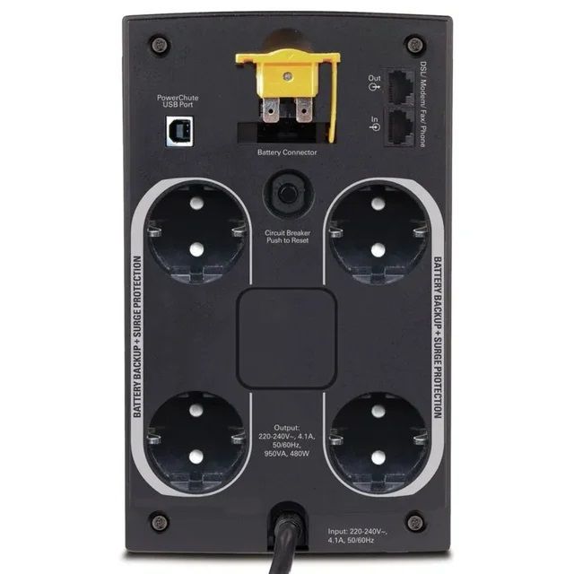 UPS UPS APC Back-UPS 950 VA/480 W UPS