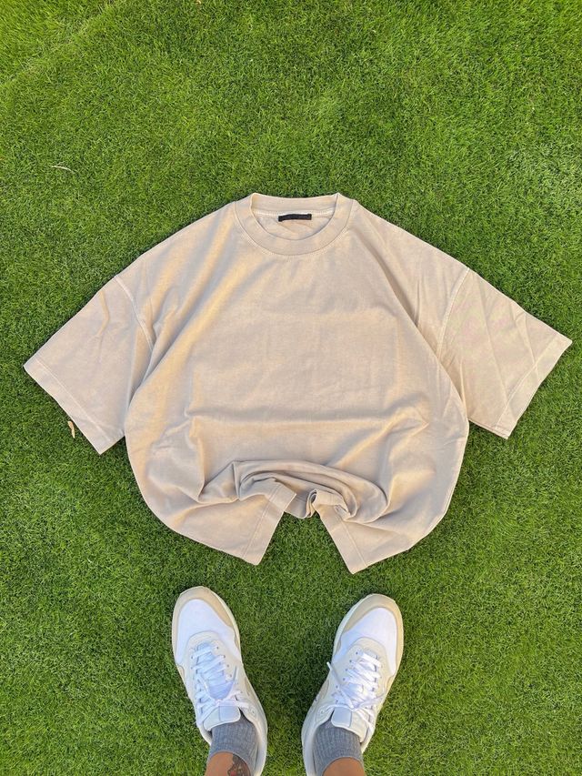 Camiseta Zara Beige Nueva