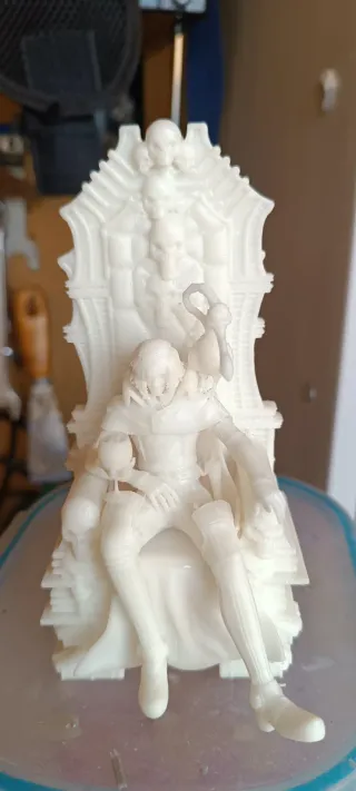 Capitan Harlock su trono