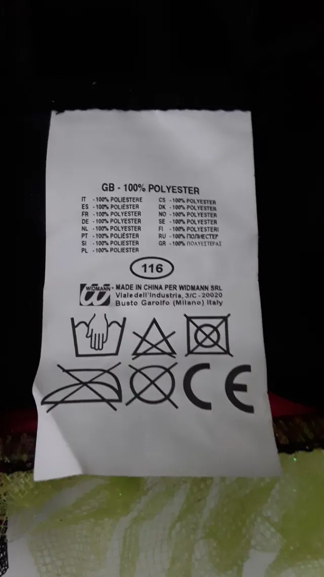 Disfraz infantil niña 4-5 años