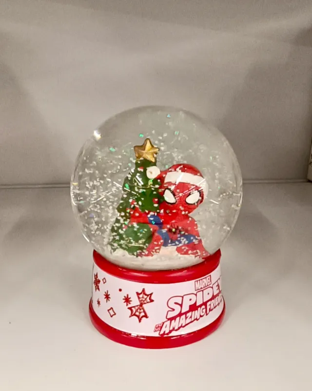 Palla di vetro Spiderman Natale Disney