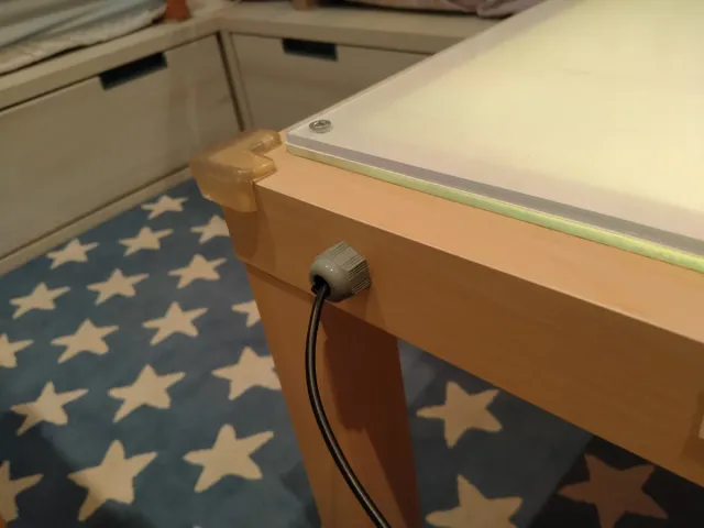 Mesa de luz infantil DIY