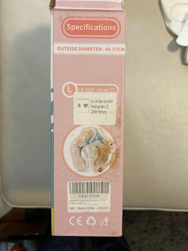 Flotador bebé The Pink Princess