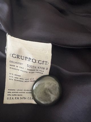 Cappotto Valentino nero