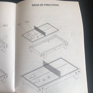 Mesa multijuegos 5 en 1