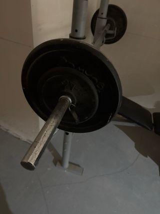 Banco de pesas Decathlon