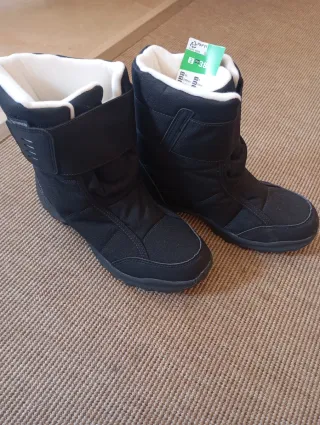 Botas de nieve negras talla 38