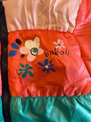 Parka reversible Boboli niña multicolor