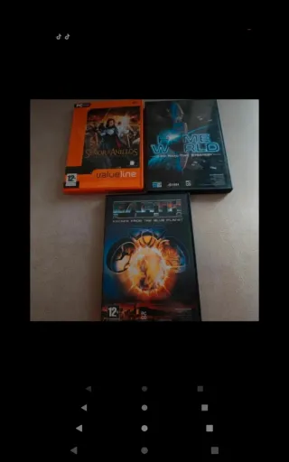 Lote 3 juegos PC: Señor de los Anillos, Homeworld,