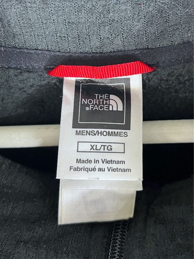 Forro Polar The North Face Quarter Zip Negro Retro