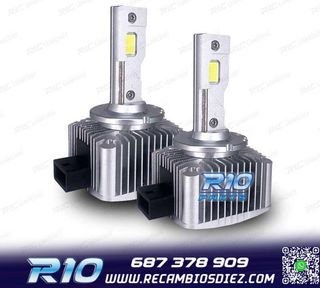 BOMBILLAS LED D1S -CONVIERTE TUS FAROS XENON A LED D1S