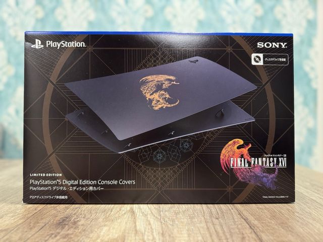 Capa do PS5 Digital Final Fantasy XVI Edition, nova