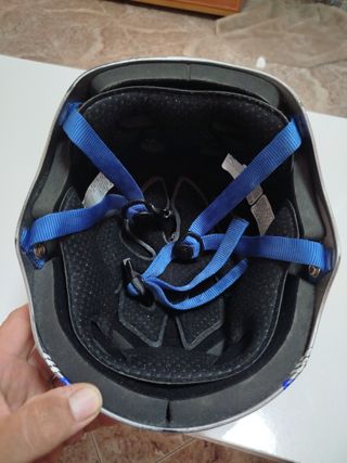 Casco de Snowboard Plata