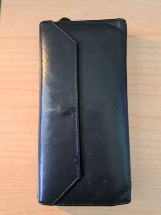 Portafoglio DUDU vera pelle nero