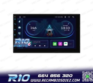RADIO GPS ANDROID 14 2DIN 7" MULTIMEDIA GPS HD 3 USB SD