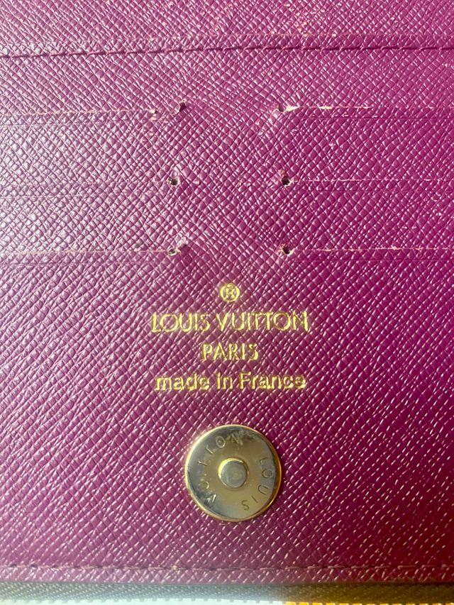 Robusta Cartera cuero LV Monograma Marrón