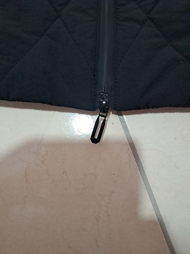 Giubbino lungo nero mezza stagione