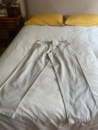 Pantalón chino Forecast beige talla 40