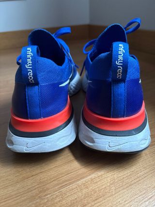 Nike React Flyknit Zapatillas Azul/Rojo