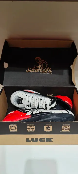 Zapatillas Ciclismo LUCK Custom Evolution.Talla 42