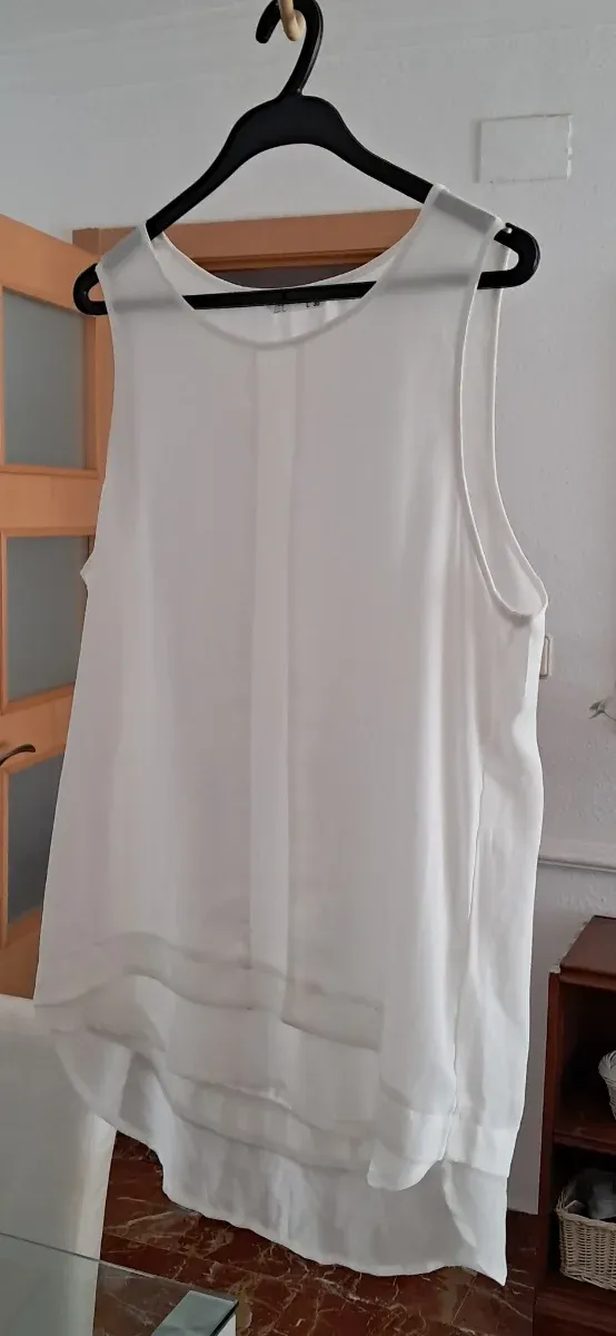 Blusa LFT blanco roto talla L / 40