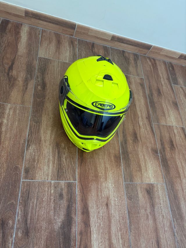 Casco Caberg Verde Fosforo
