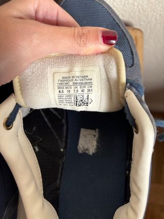 Zapatillas Converse Sneakers Azul Beige