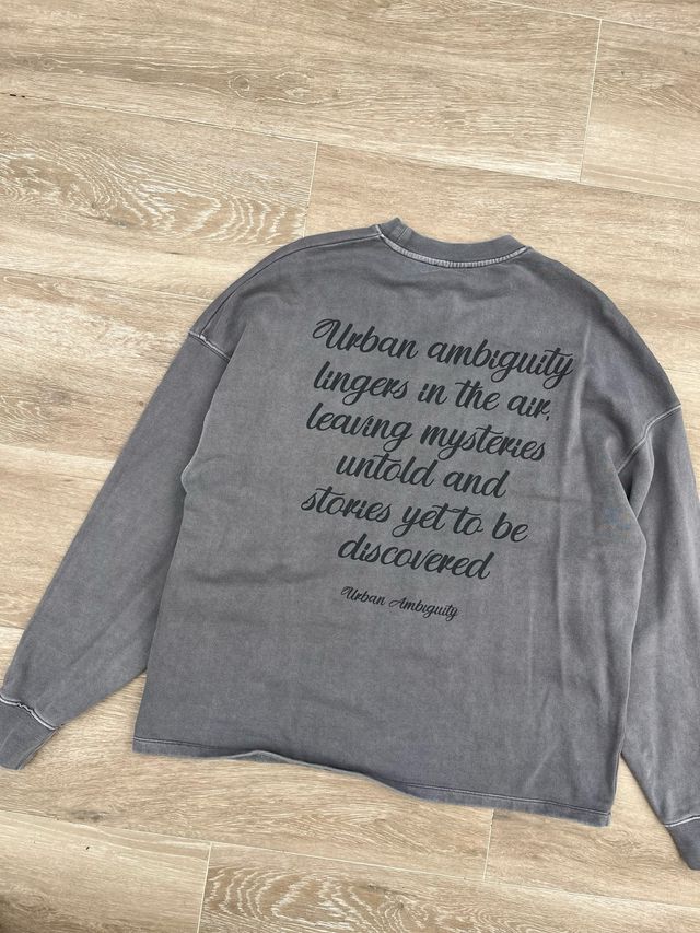 Sudadera Zara oversize