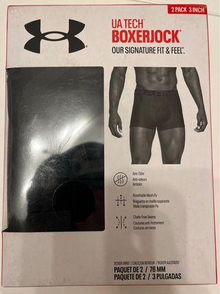 2 Calzoncillos Under Armour Boxer Jock 
