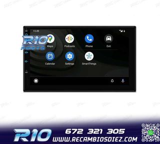 RADIO GPS ANDROID 14 2DIN 7" MULTIMEDIA GPS HD 3 USB SD