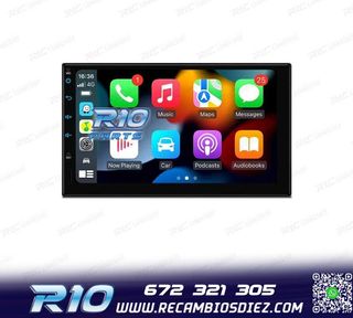 RADIO GPS ANDROID 14 2DIN 7" MULTIMEDIA GPS HD 3 USB SD