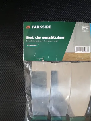 Set 3 Espátulas Parkside
