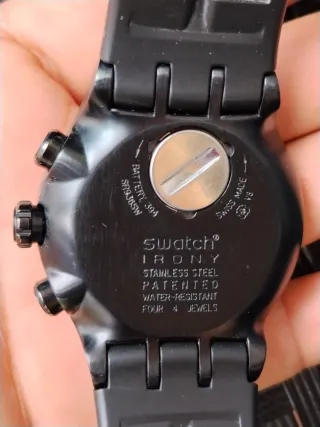 Swatch Chronograph 47mm Negro y Verde