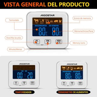Timer di temperatura da cucina Aigostar