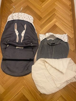 Saco Minicoton flor citrus silla paseo bugaboo