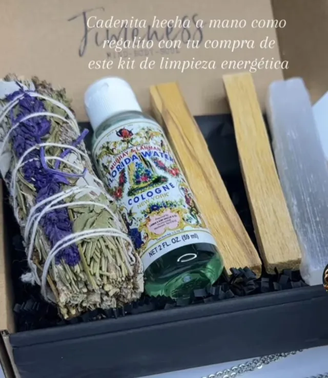 Kit Limpieza Energética Rosa y Ojo Turco