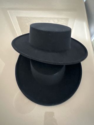 2 Sombreros Cordobés Plástico Disfraz