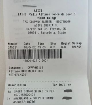 ASICS NOVABLAST 4 Talla 43.5