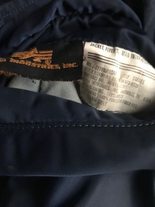 Chaqueta Bomber Alpha Industries Imperial, Azul