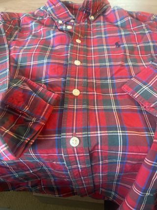 Camisa cuadros niño Ralph Lauren T M