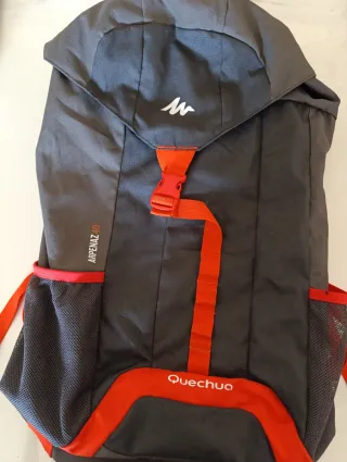 Mochila Quechua Arpenaz 40 Gris/naranja