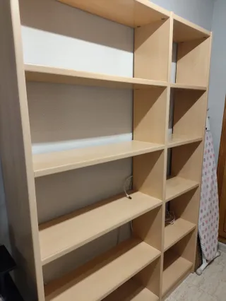 Estantería de oficina madera y plástico