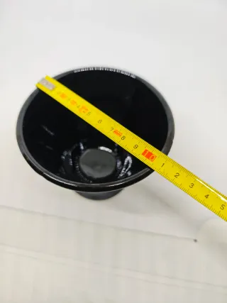 Set 4 Bicchieri Terracotta Neri