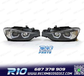FAROS BMW F30 F31 12-15 XENON DRL NEGRO