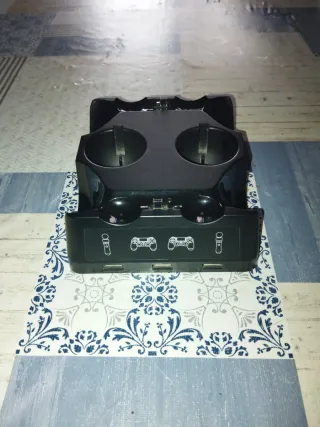 Soporte Carga PS4 Doble