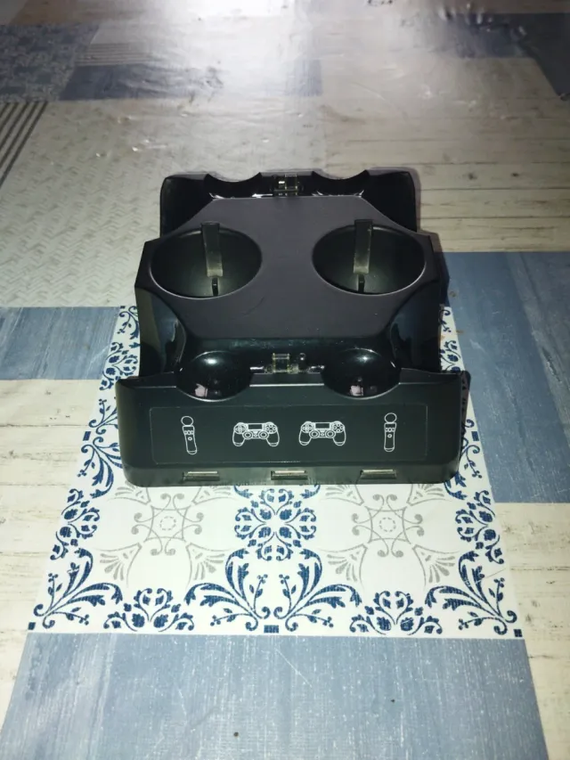 Soporte Carga PS4 Doble